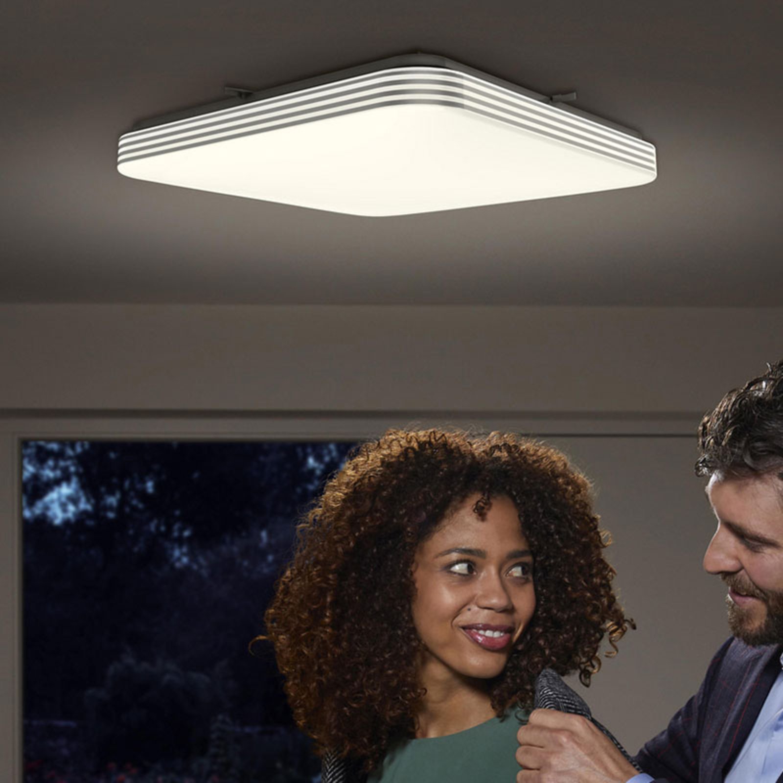 Ledvance Orbis Sensor LED plafondlamp hoekig 43cm