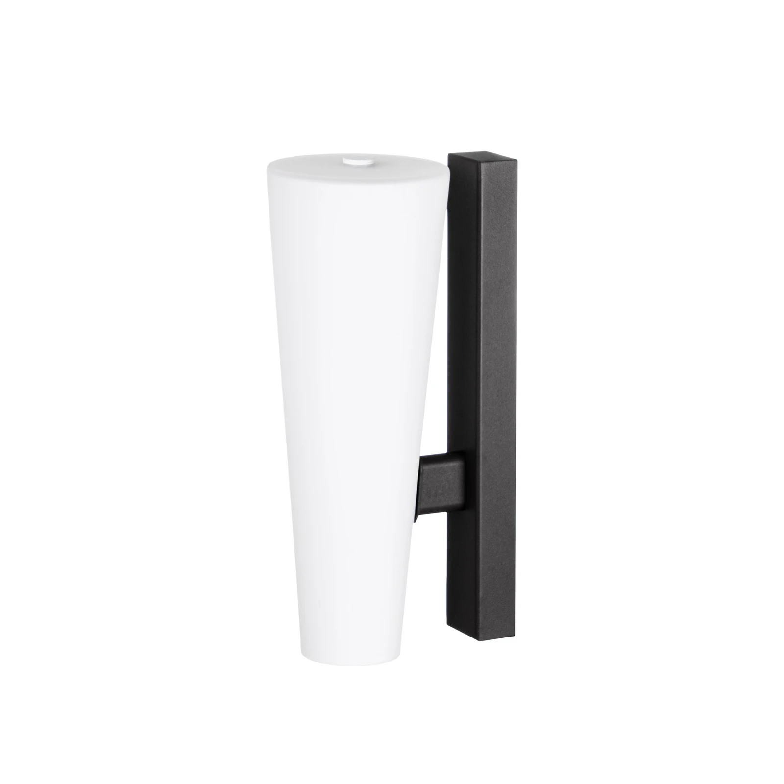 Applique d'extérieur LED Lucande Jovra, noire, hauteur 32 cm