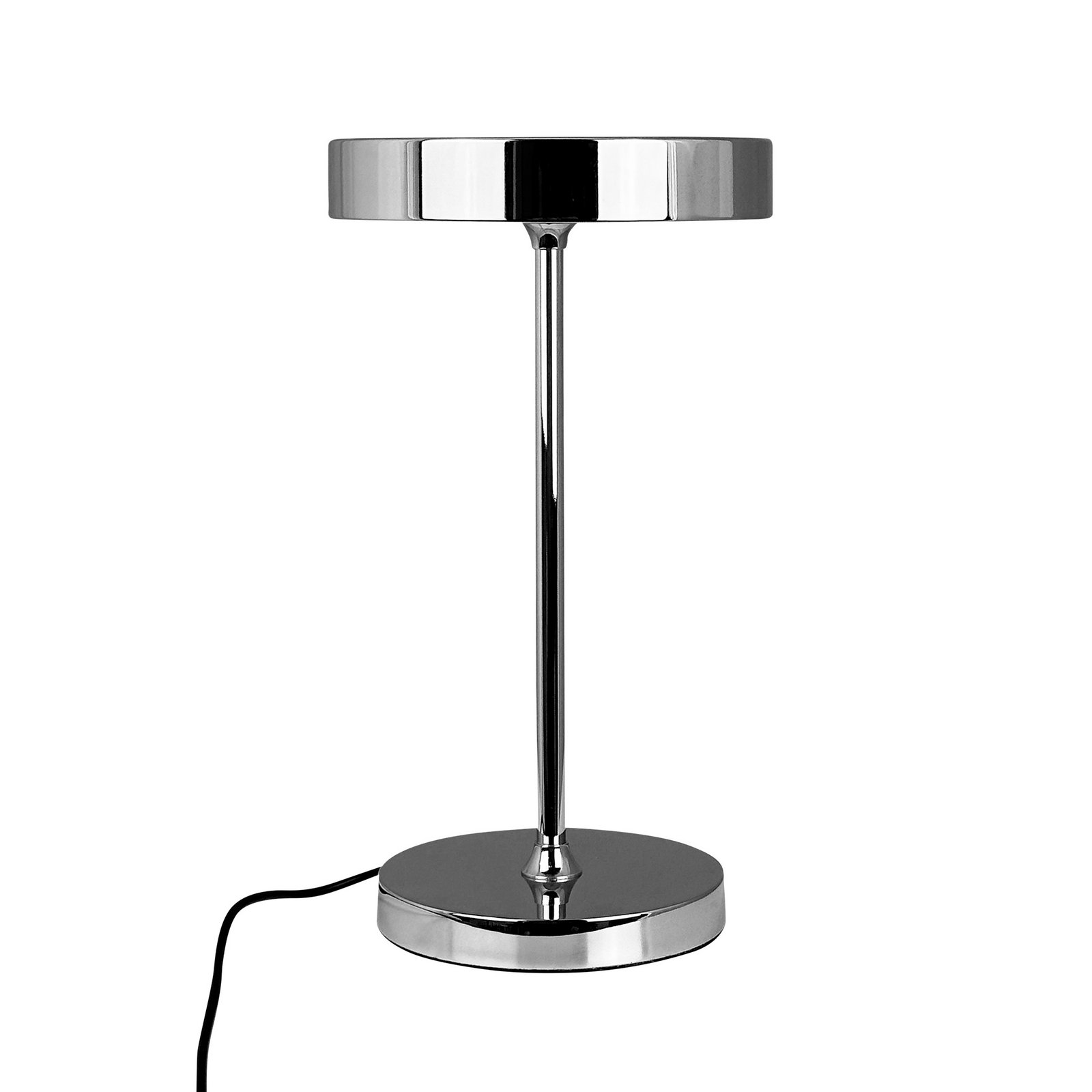 Dyberg Larsen LED tafellamp Starlight, chroom, hoogte 26 cm