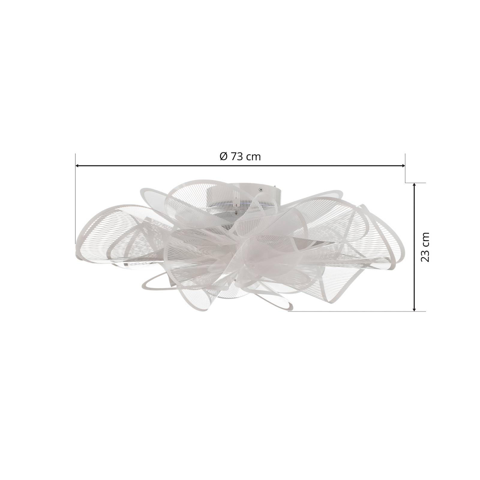 Slamp La Belle Étoile – lampa sufitowa, 73 cm