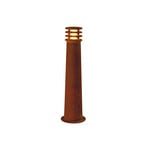 SLV Rusty 70 path lamp, rust-coloured, steel, height 70 cm, IP55