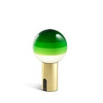 Dipping Light Portable Bordslampa Green/Brushed Brass - Marset