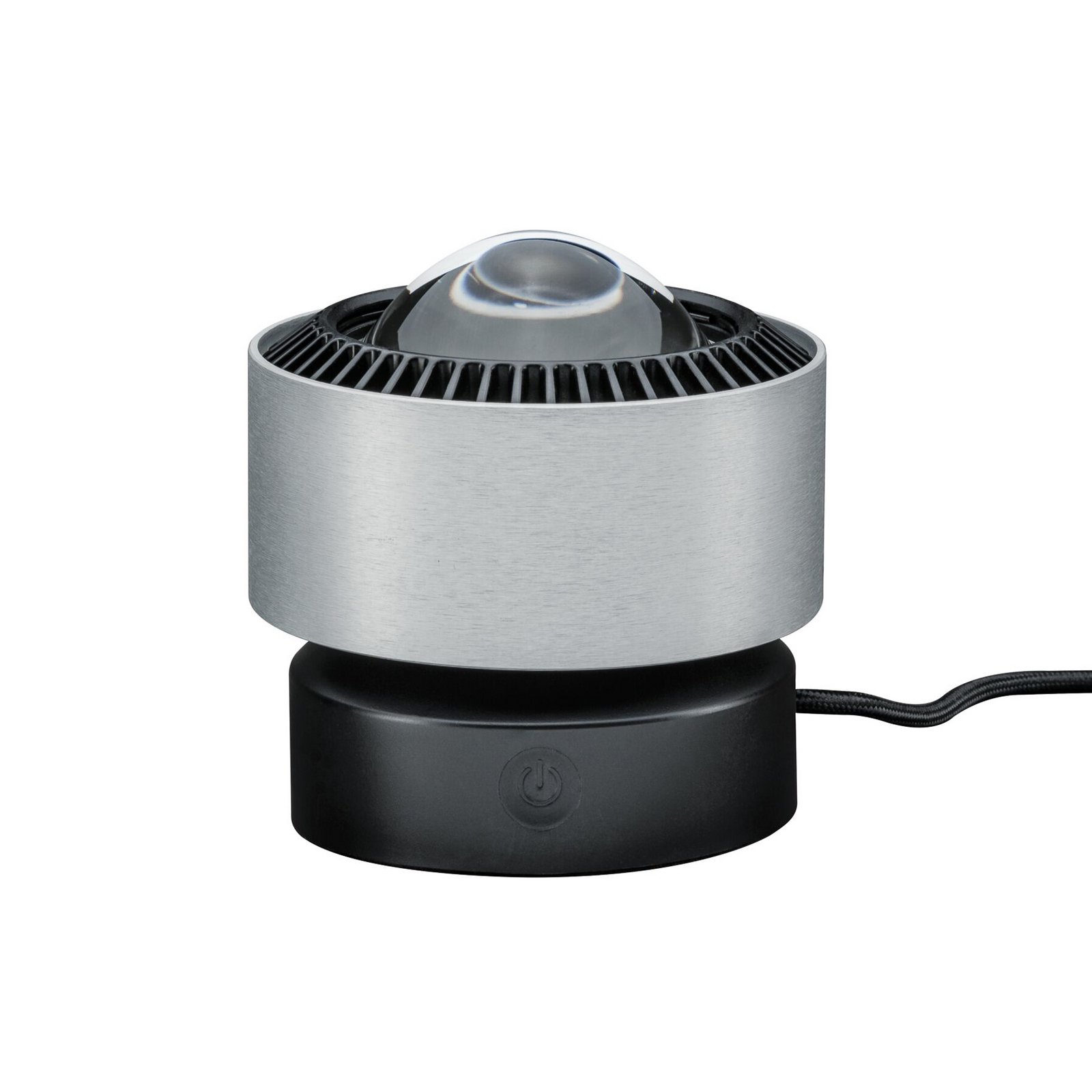 Lampa de masă LED Paulmann Aldan, aluminiu, 10 cm, dimabil