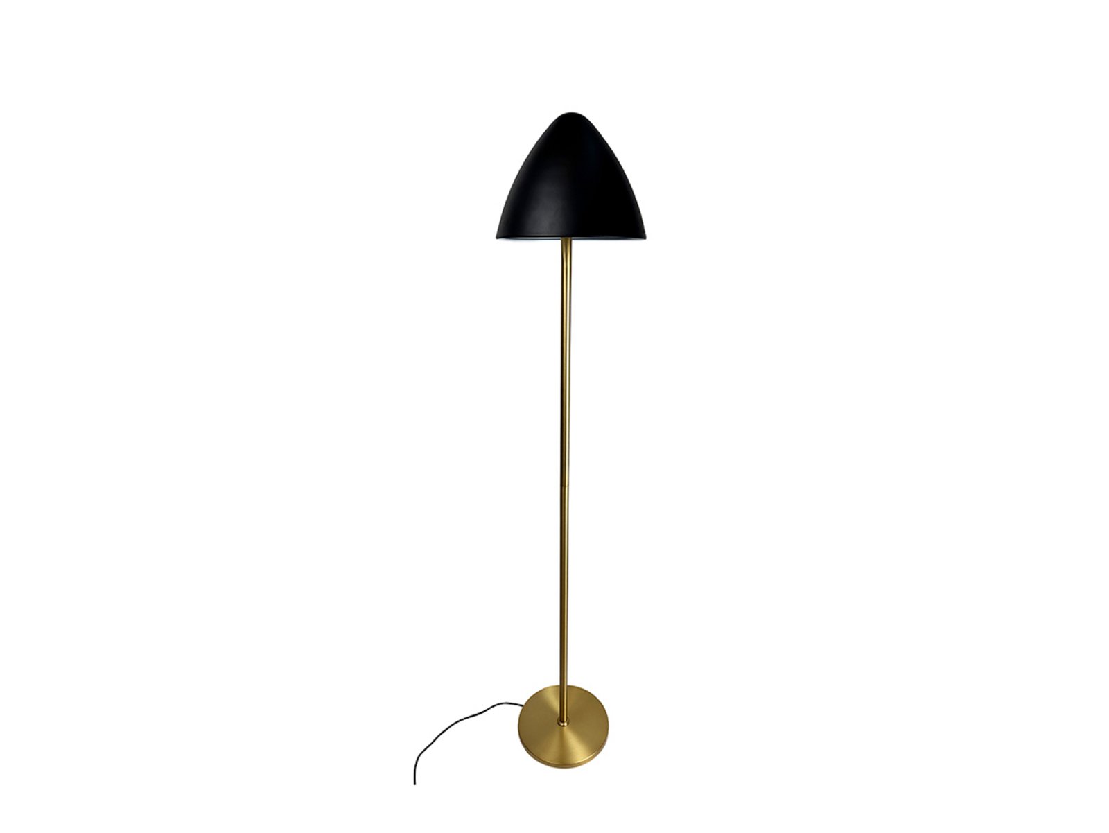 Oulu Golvlampa Black/Brass - DybergLarsen