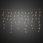 LED-Lichtervorhang Eisregen für außen