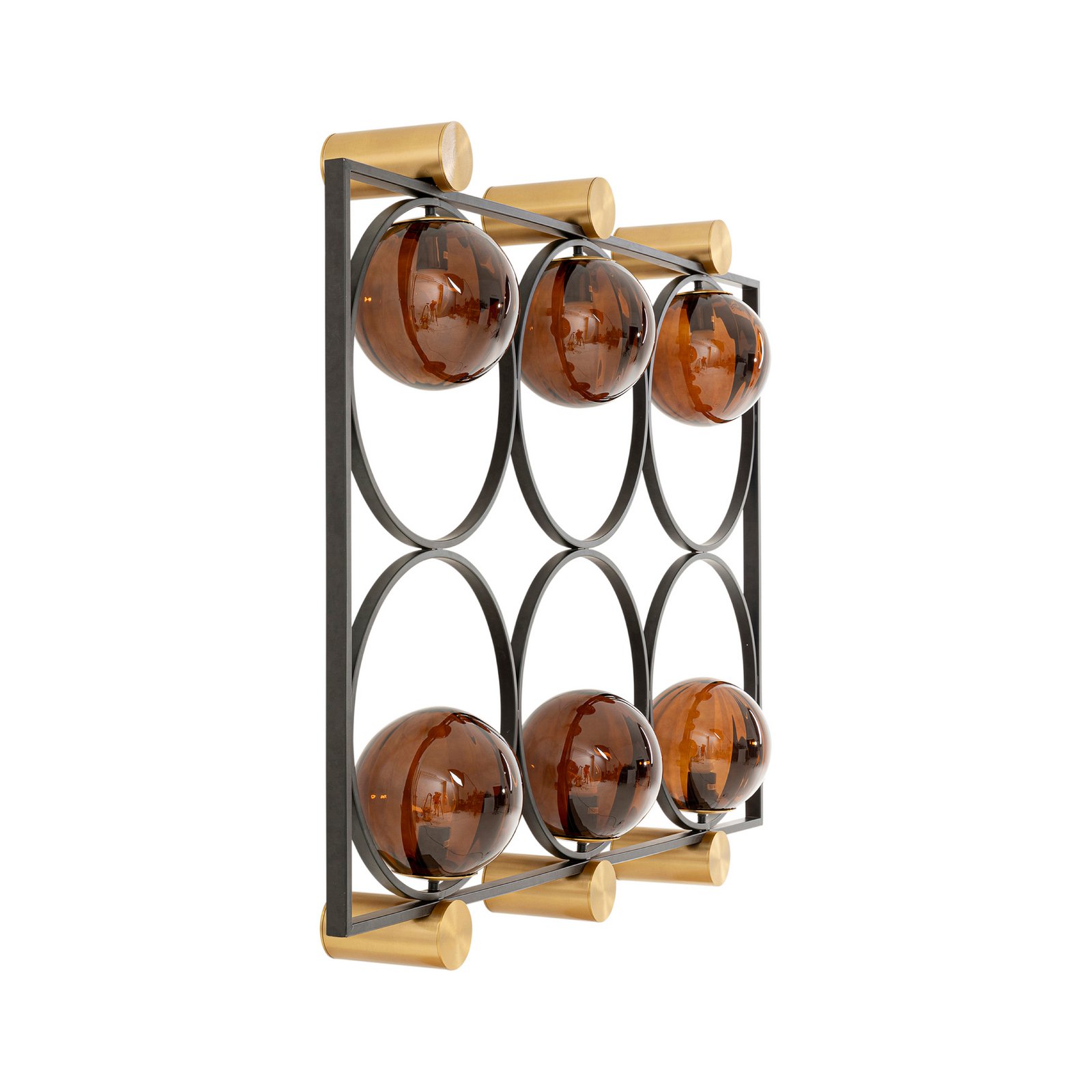 KARE Balance Circle wall light, plug, 122 cm, E27