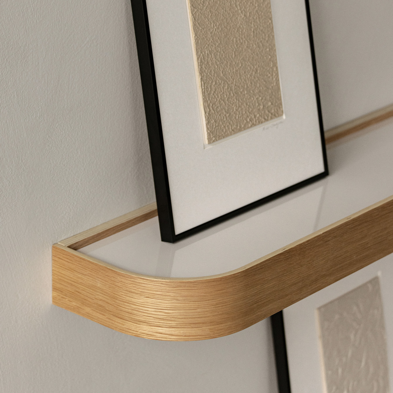 Epoch wall shelf, light brown, 150 cm, wood - Audo