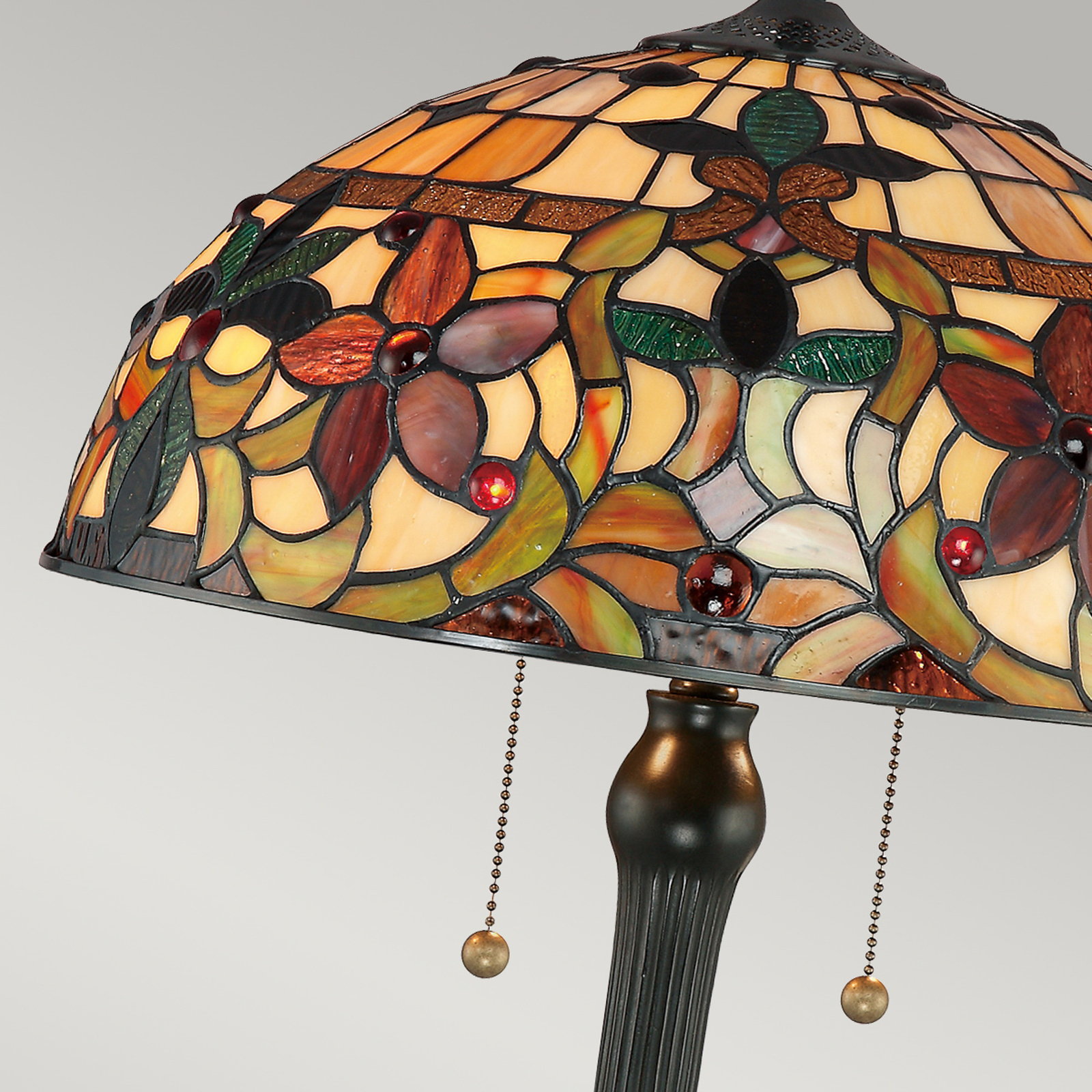 Tafellamp Kami in Tiffany-stijl
