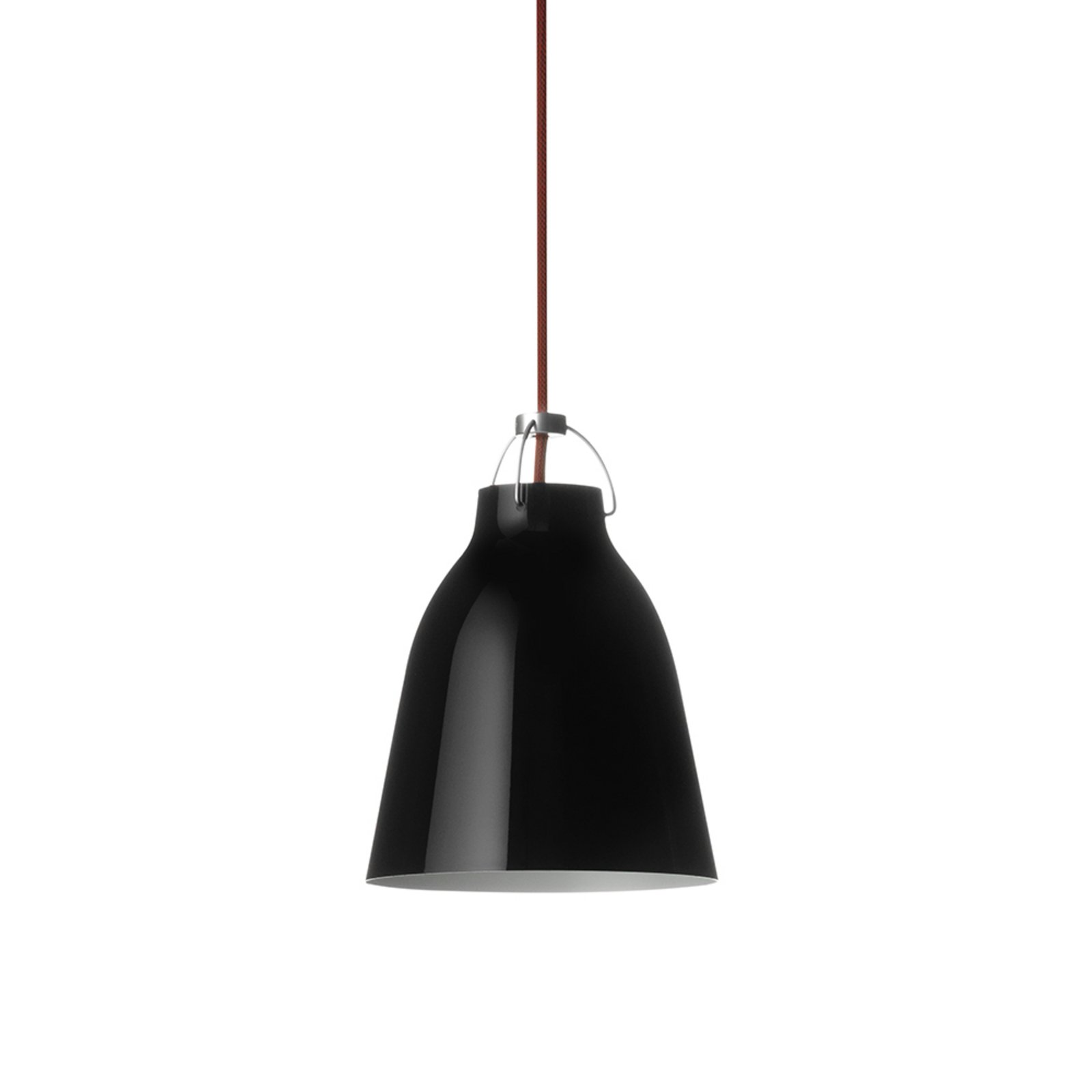 Caravaggio™ P1 Závěsná Lampa Čierna - Fritz Hansen