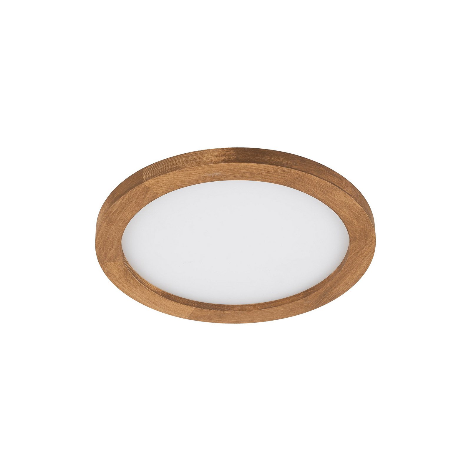 Panel Aqua LED, ořech, Ø 32,5 cm, 24 W