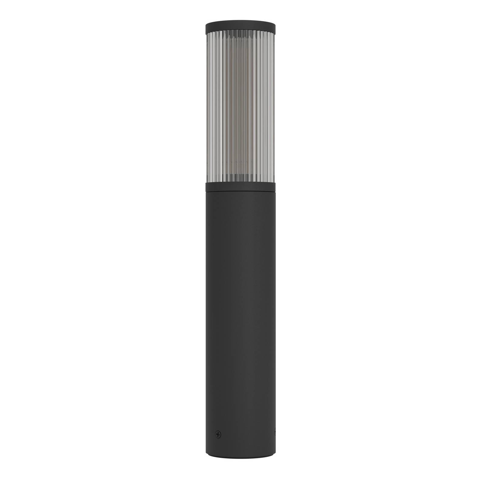 Sockelleuchte Salle, Höhe 46,5 cm, schwarz, Aluminium