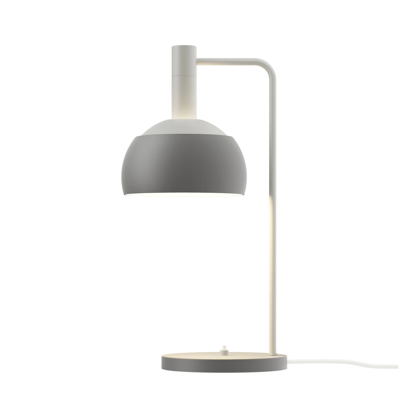 Louis Poulsen bordlampe FJ Elements, grå, 45 cm, E14