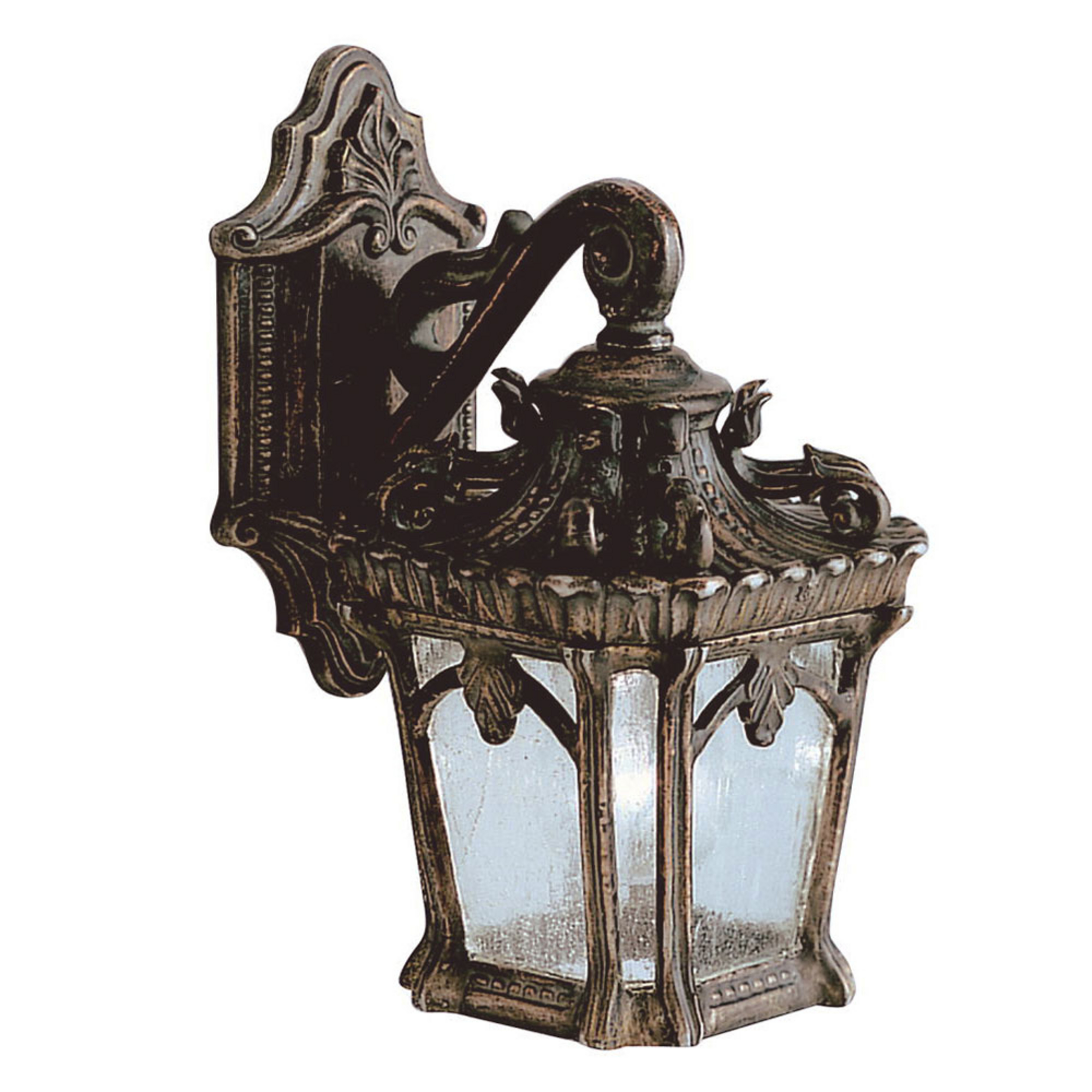Tournai Außenwandleuchte, bronze, IP44, Alu - Elstead