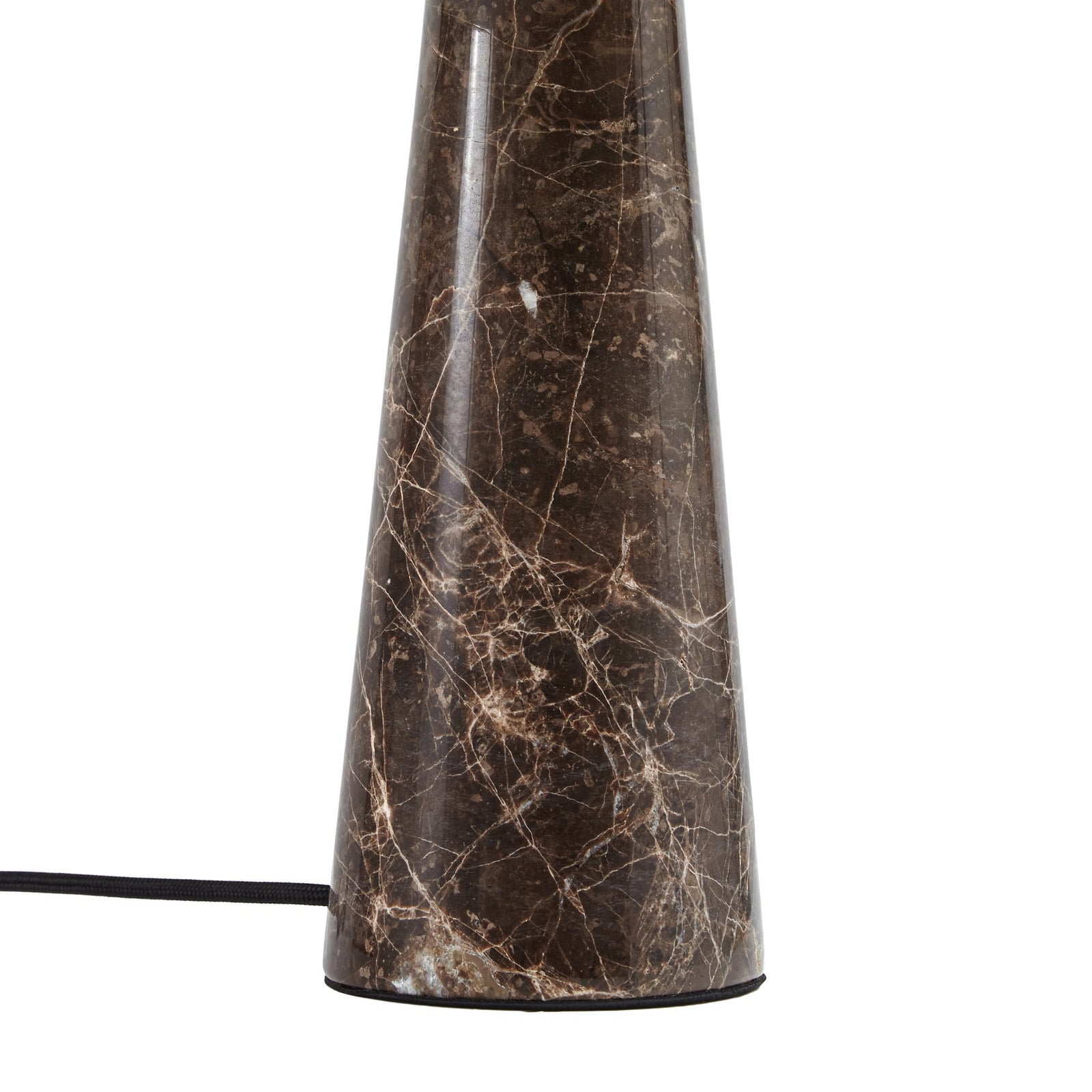Peyton-pöytävalaisin, ruskea marmorikuvioinen/beige, 48 cm – Lucande Peyton-pöytävalaisin, ruskea marmorikuvioinen/beige, 48 cm – Lucande
