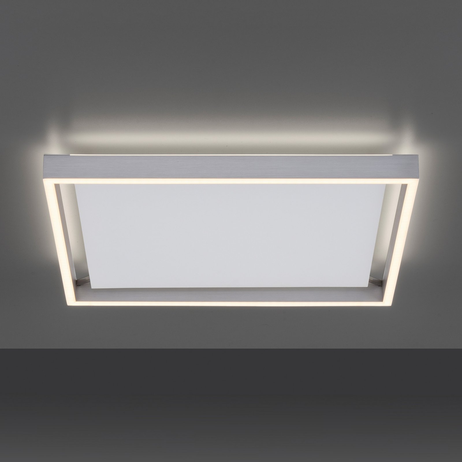 Paul Neuhaus Q-KAAN LED-taklampa, 45 x 45 cm
