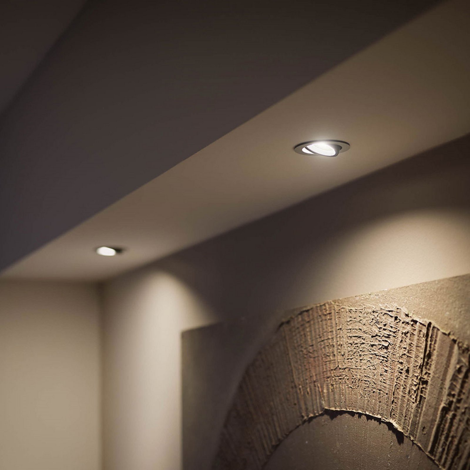 Centura Recessed Alu Round Bluetooth White/Color Amb. - Philips Hue