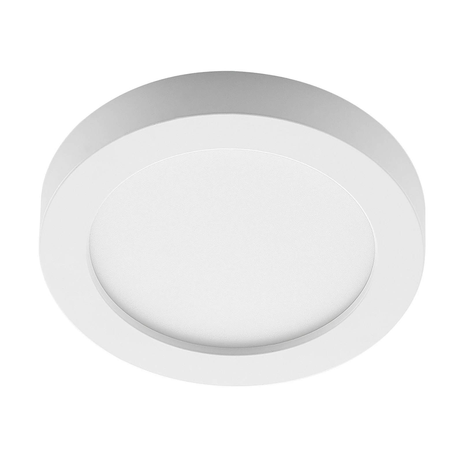 PRIOS LED-laelamp Edwina, valge, 23 cm, CCT, IP44