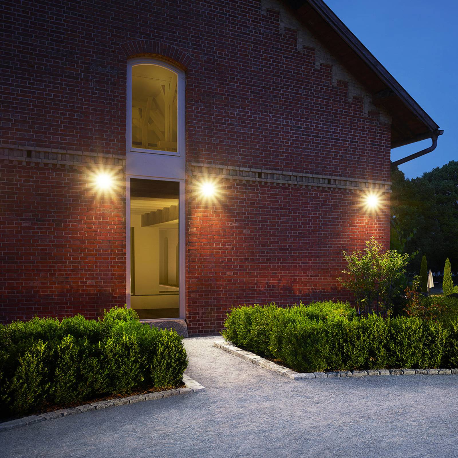 Steinel STEINEL LS 150 outdoor wall spotlight sensor white, aluminium, 20.5 W, energy efficiency: A+, W: 15.5 cm, H: 21 cm