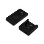 Dynamic remote control, black, dimmable CCT wall mount