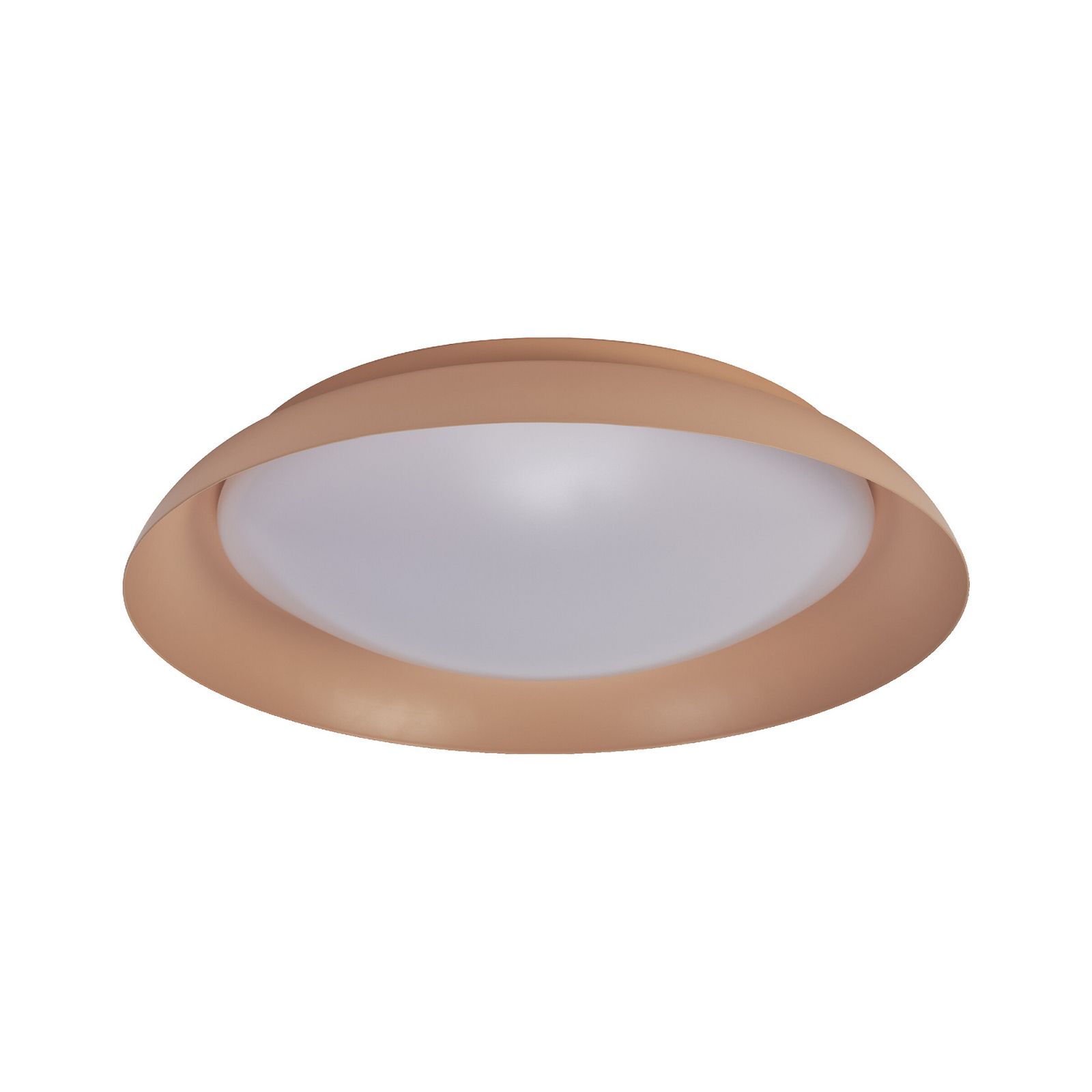 OSRAM LED griestu lampa ORBIS PLATE, rozā, Ø 48 cm, clickdim