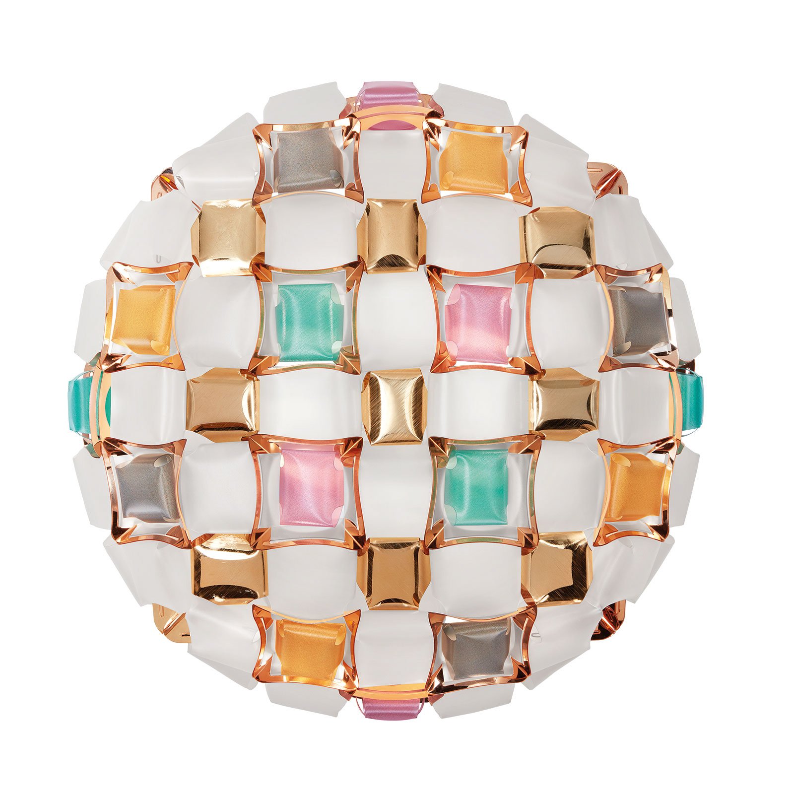Mida Deckenleuchte, Ø 67 cm, bunt/weiß - Slamp