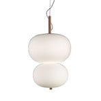 LEDS-C4 iLargi hanging lamp, 67 cm, light ash