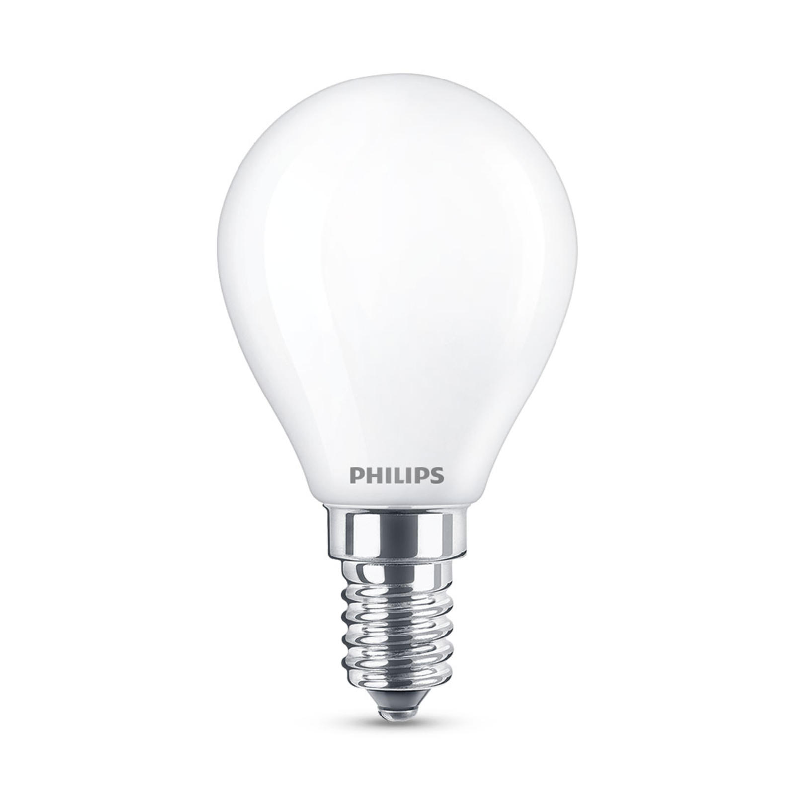 Philips Classic LED-pære E14 P45 6,5W mat 4.000K