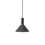 Collect Lustră Pendul Cone Low Black - ferm LIVING