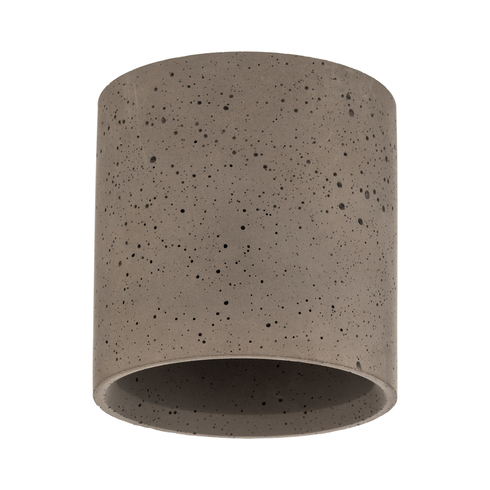 Downlight Shy M av betong, Ø 14,5 cm