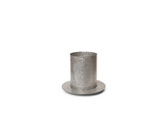 Auran Plant Pot Medium Galvanized - Ferm Living