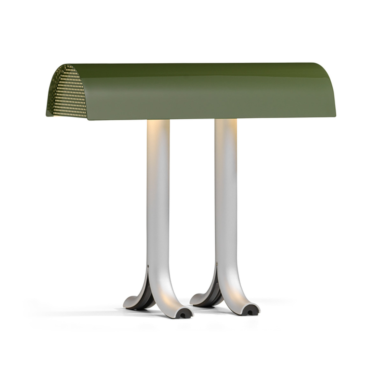 HAY Lámpara de mesa Anagram, verde hierba marina