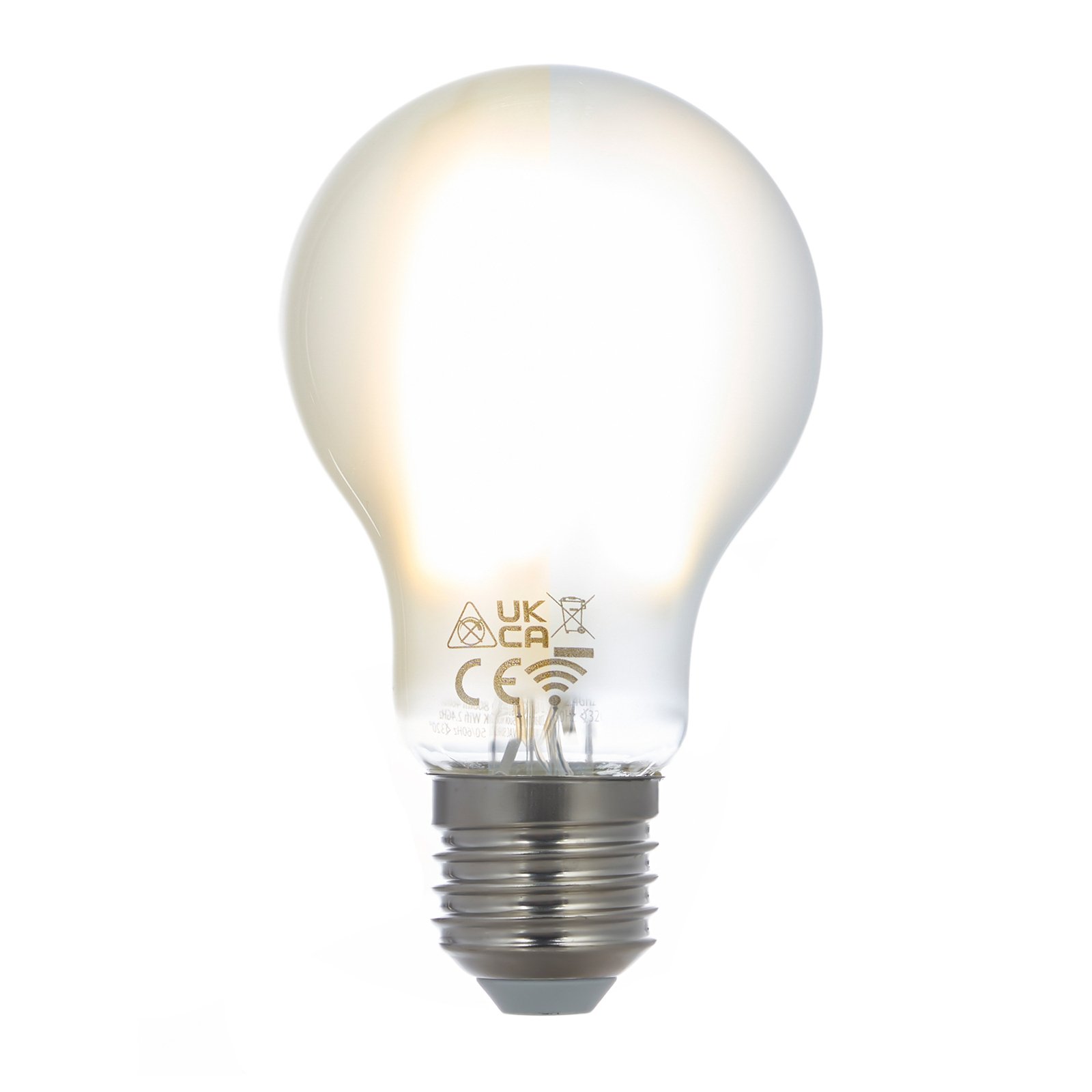 LUUMR Smart LED-lamppu matta E27 A60 7W Tuya WLAN CCT