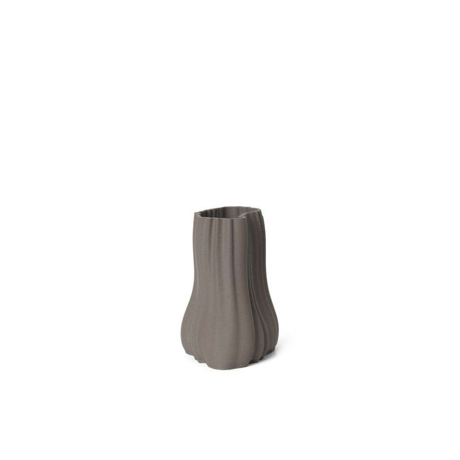 Moire Vase H20 Anthracite - ferm LIVING