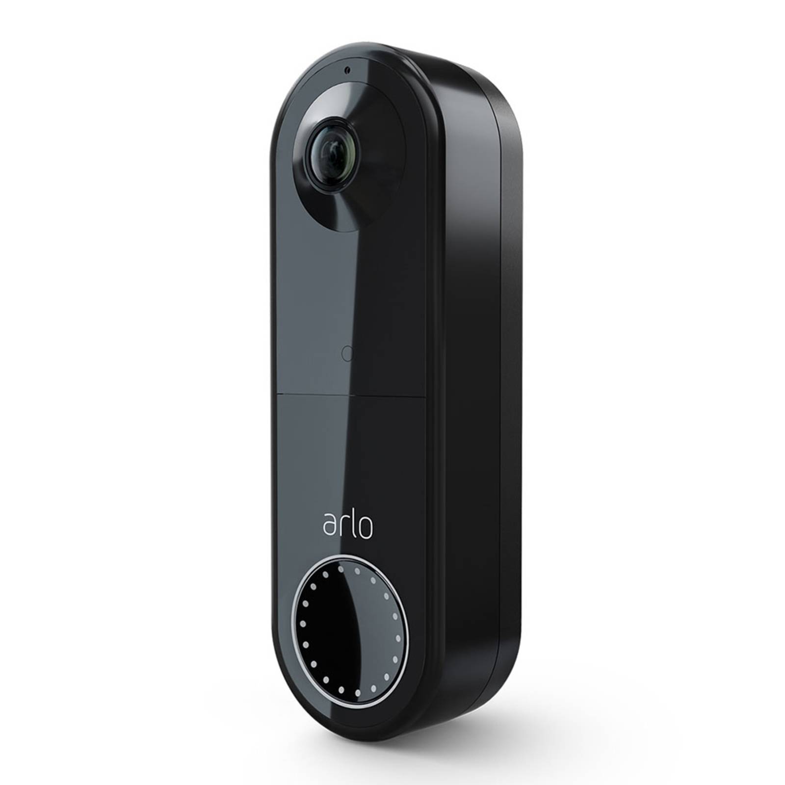 Image of Arlo Essential sonnette vidéo sans câble, noir 