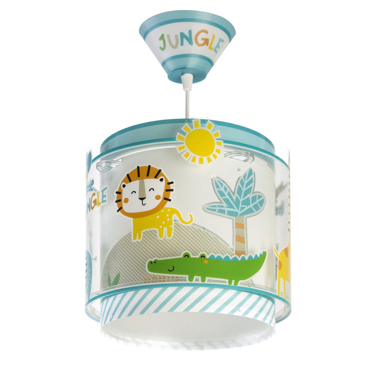 Lámpara colgante infantil Little Jungle, 1 luz