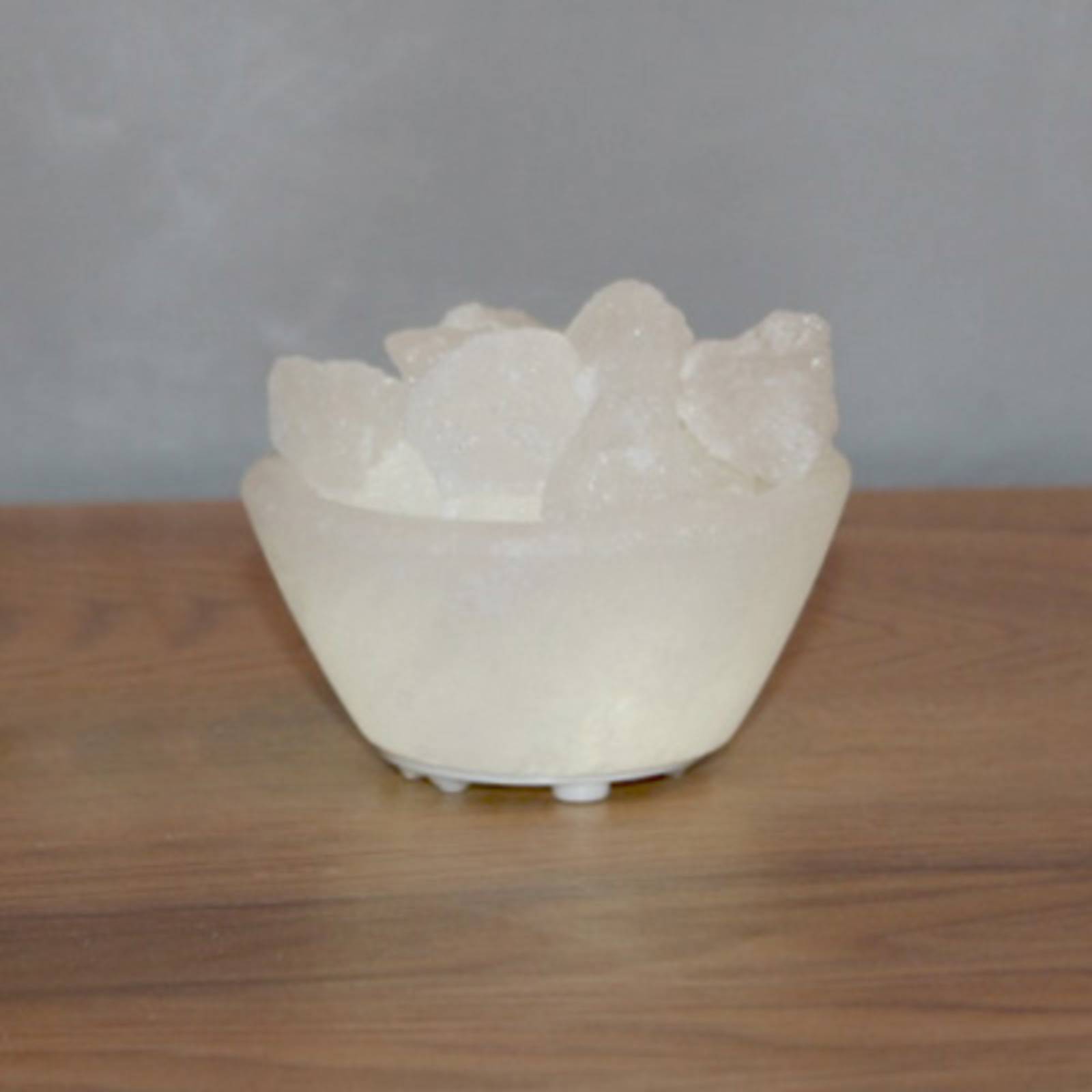 Wagner Life Coupelle blanche en cristal de sel LED Petite