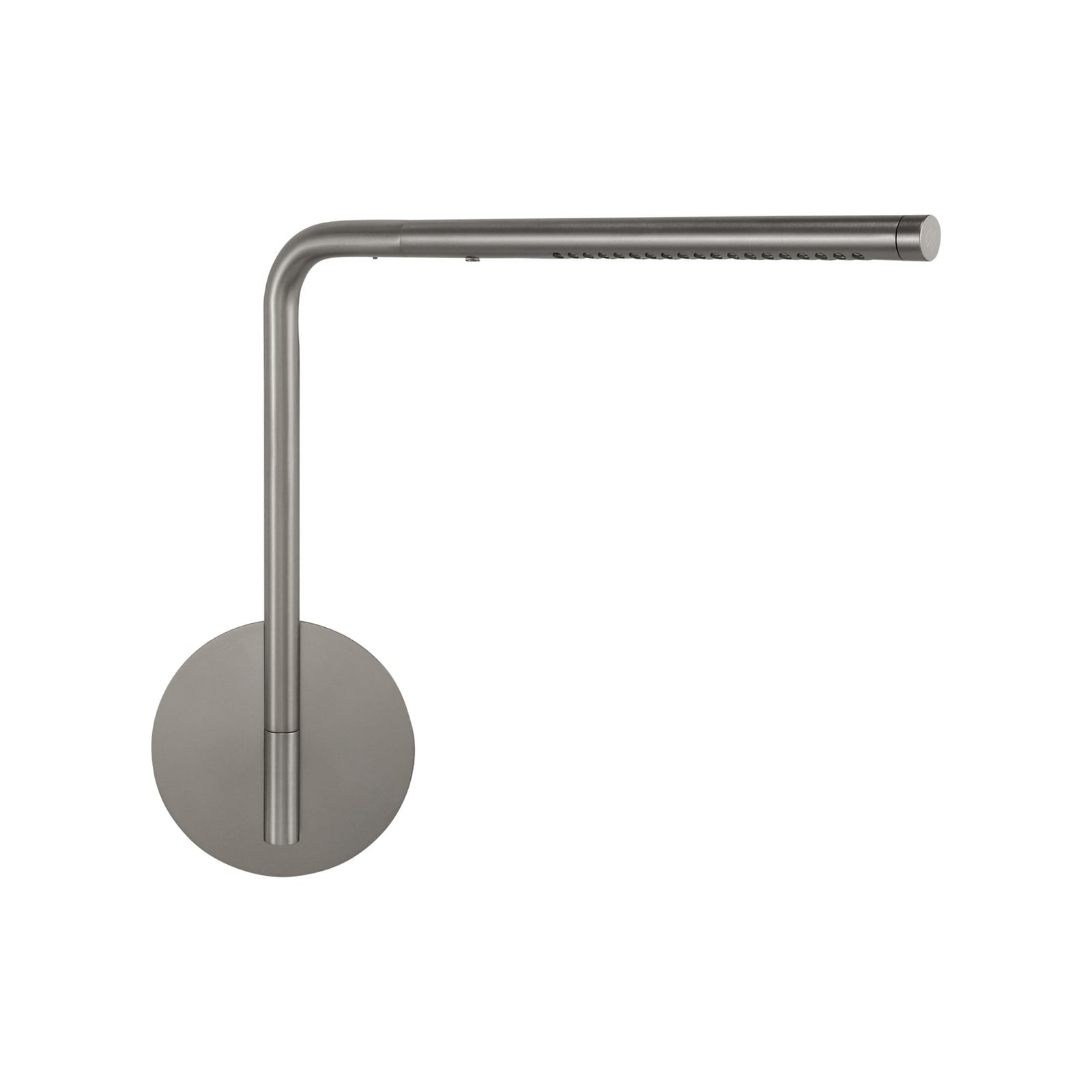 Omni Pivot LED-Wandlampe, stahlfarben, dimmbar - UMAGE