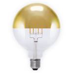 Half mirror LED bulb E27 7 W gold
