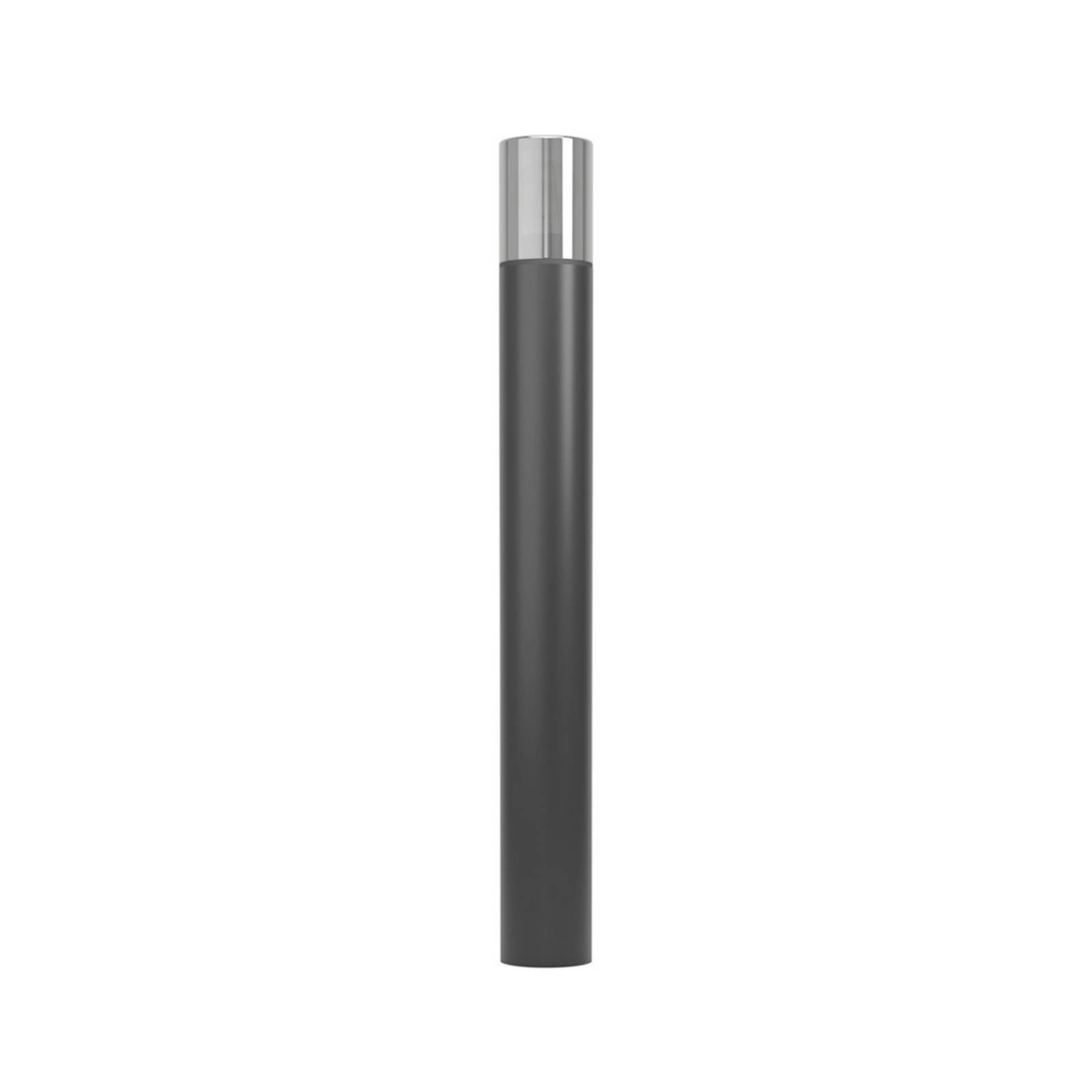 EGLO Wegeleuchte CROPANI, schwarz/grau, Höhe 80 cm, IP54 E27