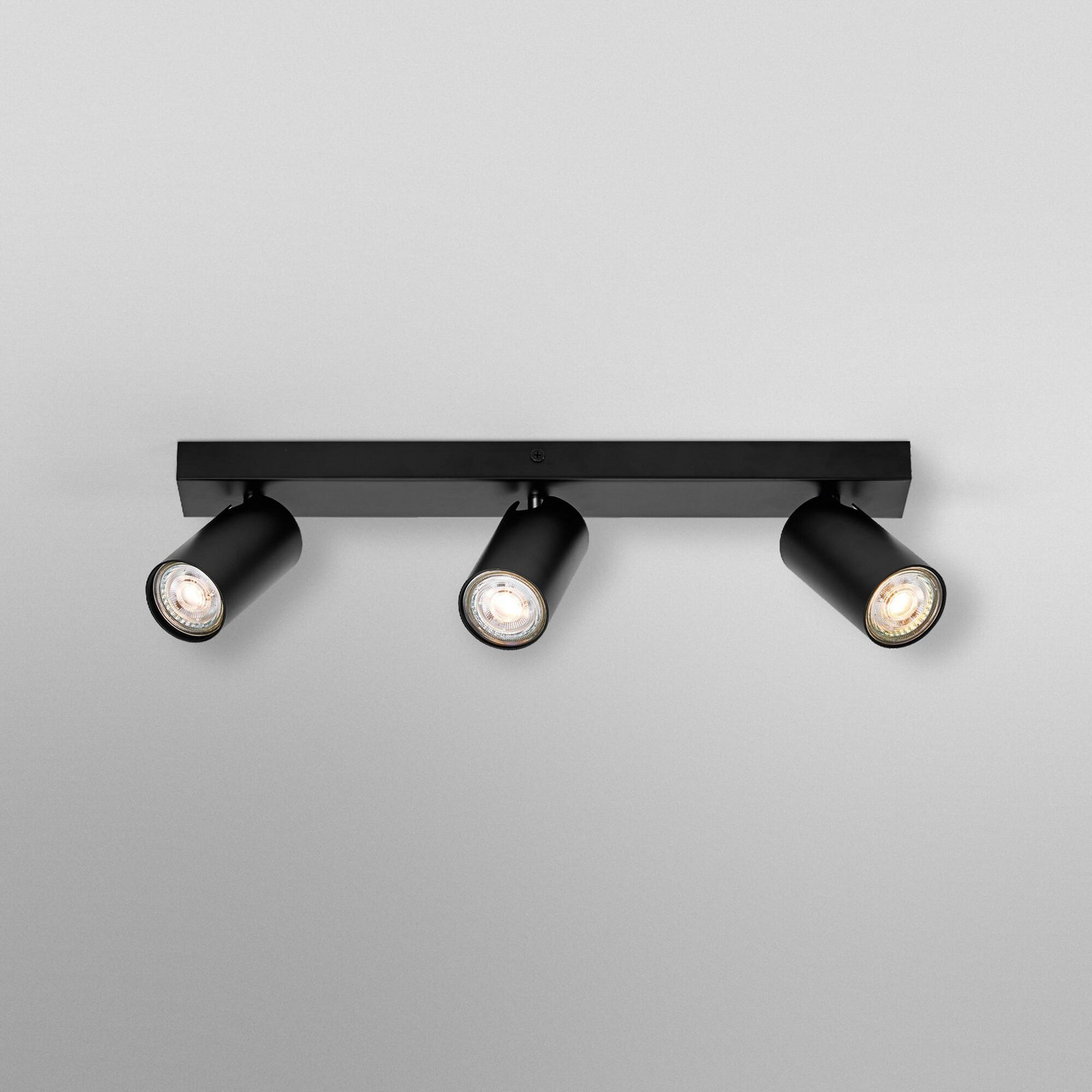 OSRAM Deckenstrahler OCTAGON schwarz 3-flg. GU10-LED 927 dim