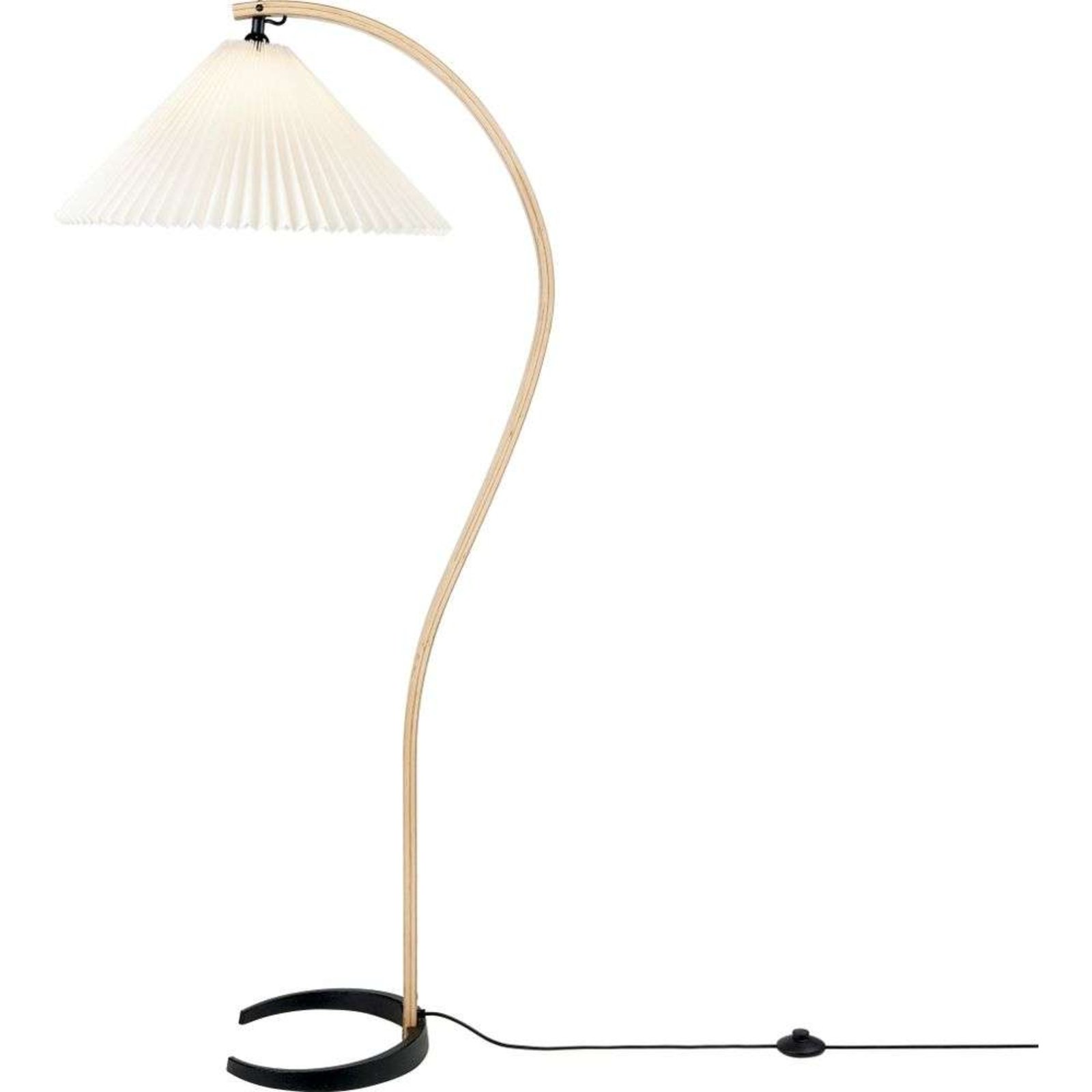 Timberline Lampadar White/Oak/Birch - GUBI