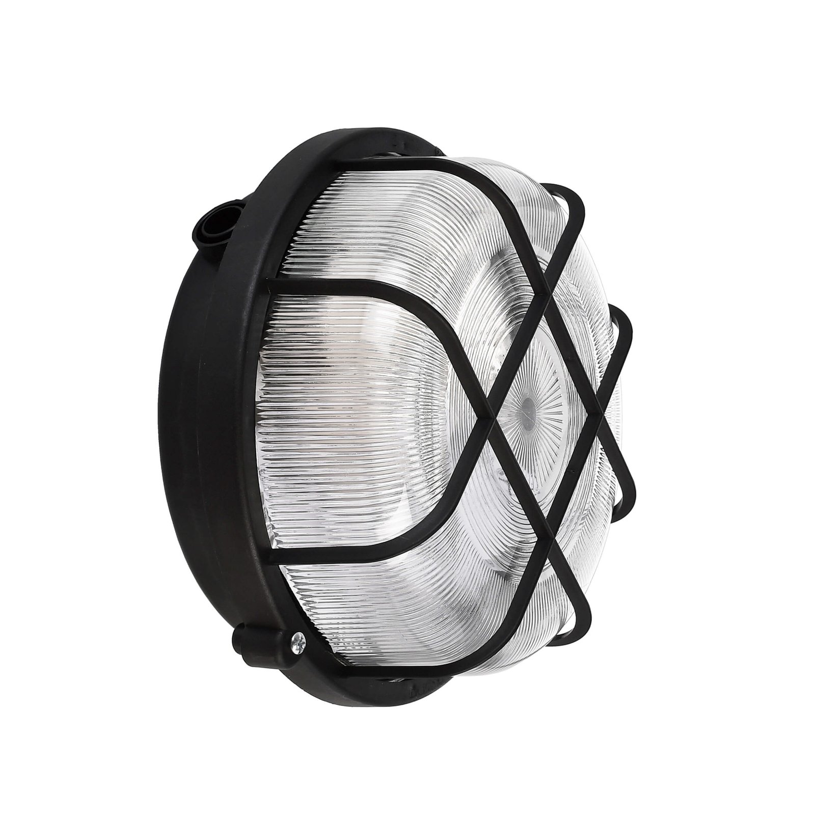 Syrma surface-mounted light, IP44, round