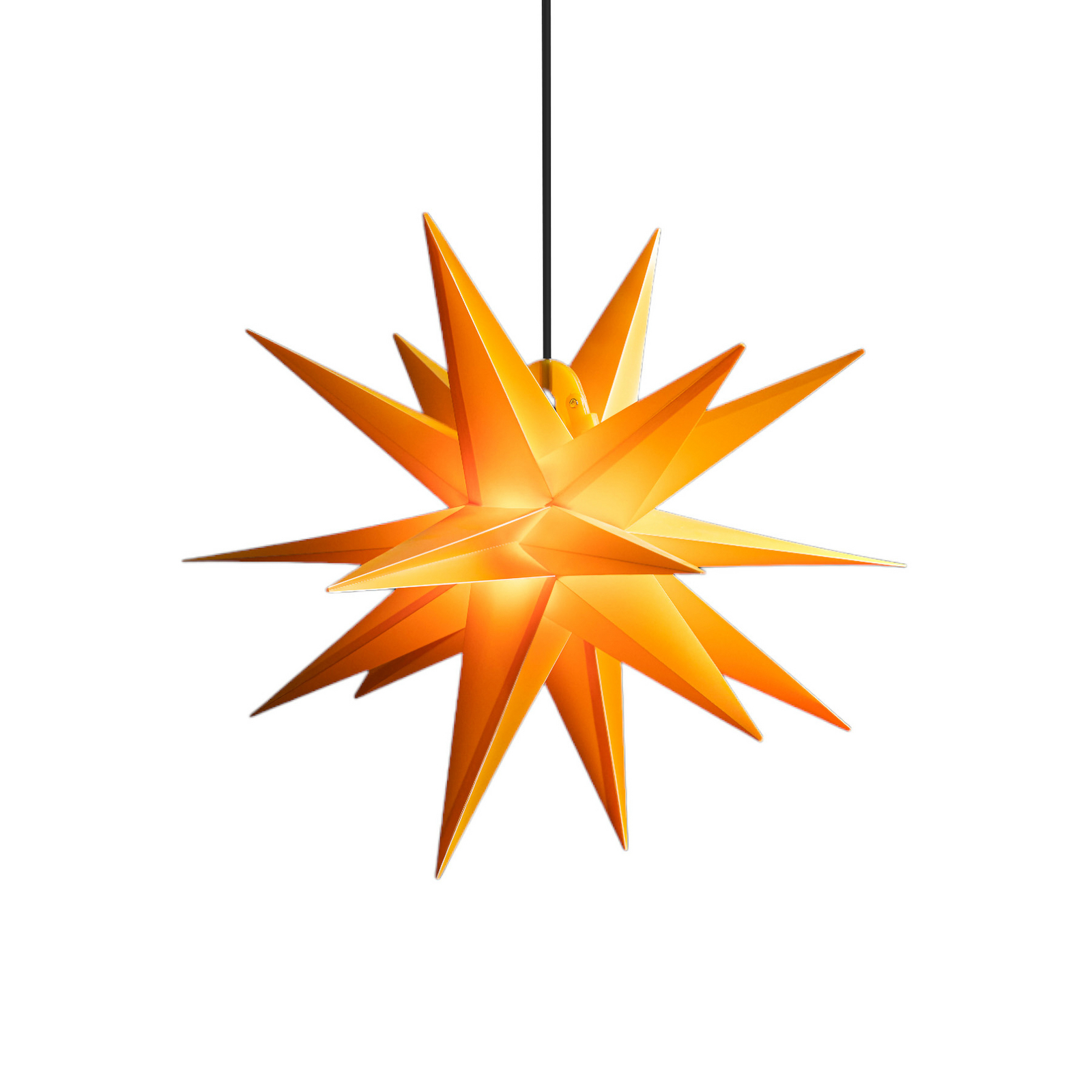 Sterntaler LED estrella IP44 18 puntas amarillo Ø 40 cm
