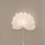 Anna wandlamp, katoen, wit, Ø 53,5 cm - Watt & Veke