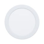 EGLO connect Smart-LED-Einbauleuchte Fueva 6-Z, weiß, Ø 16cm