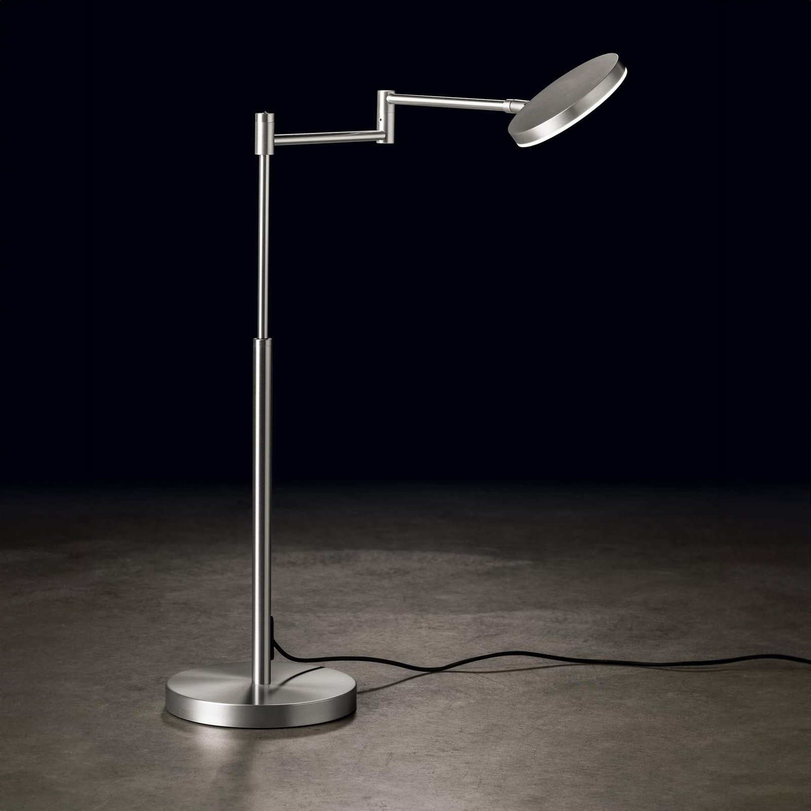 Holtkötter Plano T LED stolna svjetiljka mat aluminij