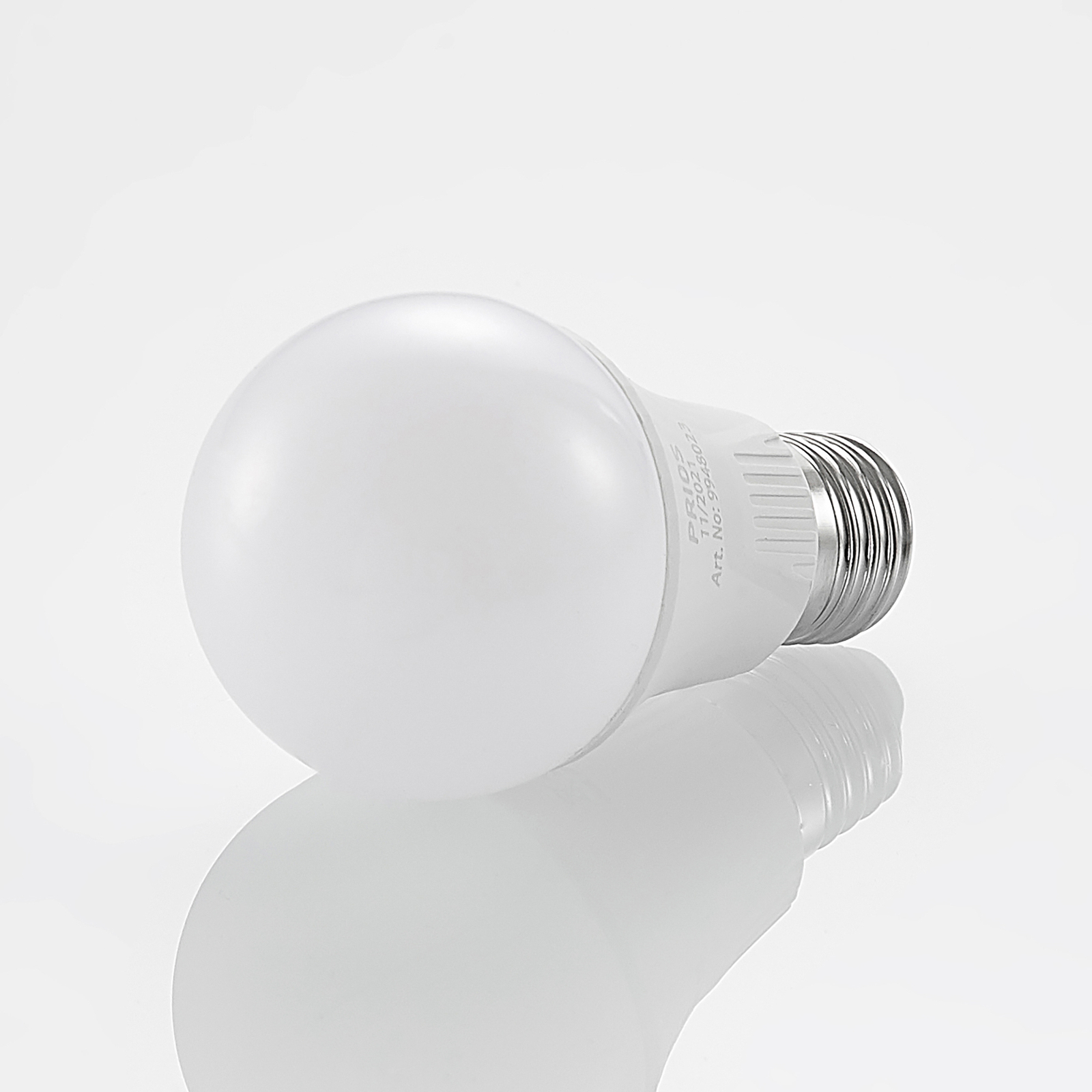 Ampoule LED E27 A60 11 W blanc 2 700 K x10