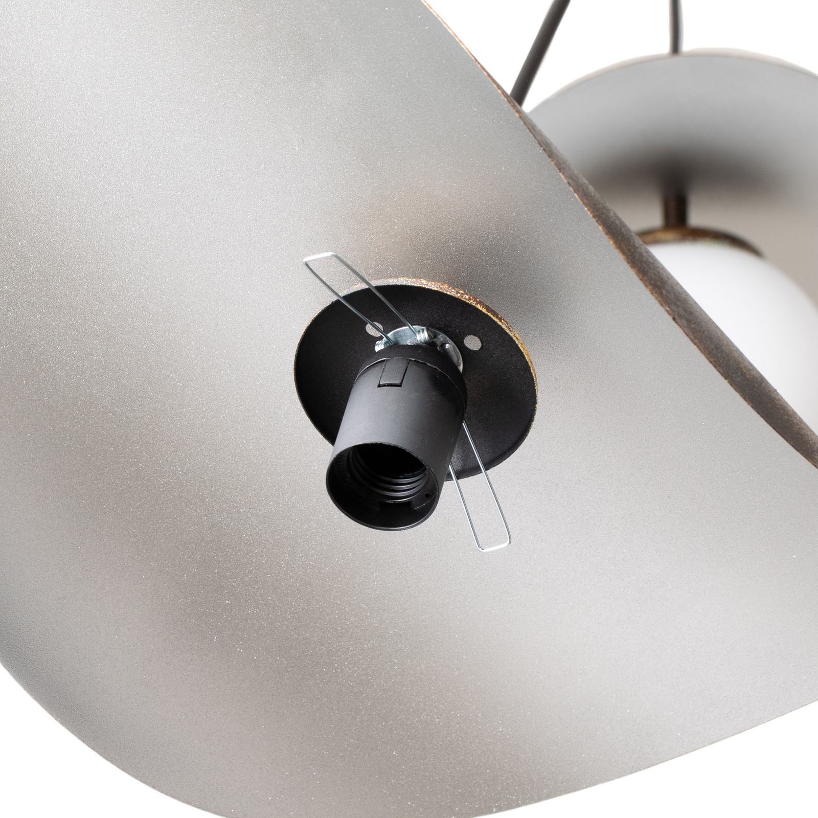 Rippvalgustid Vatoz, 3-leegiline, must, Ø 50 cm, metall Rippvalgustid Vatoz, 3-leegiline, must, Ø 50 cm, metall