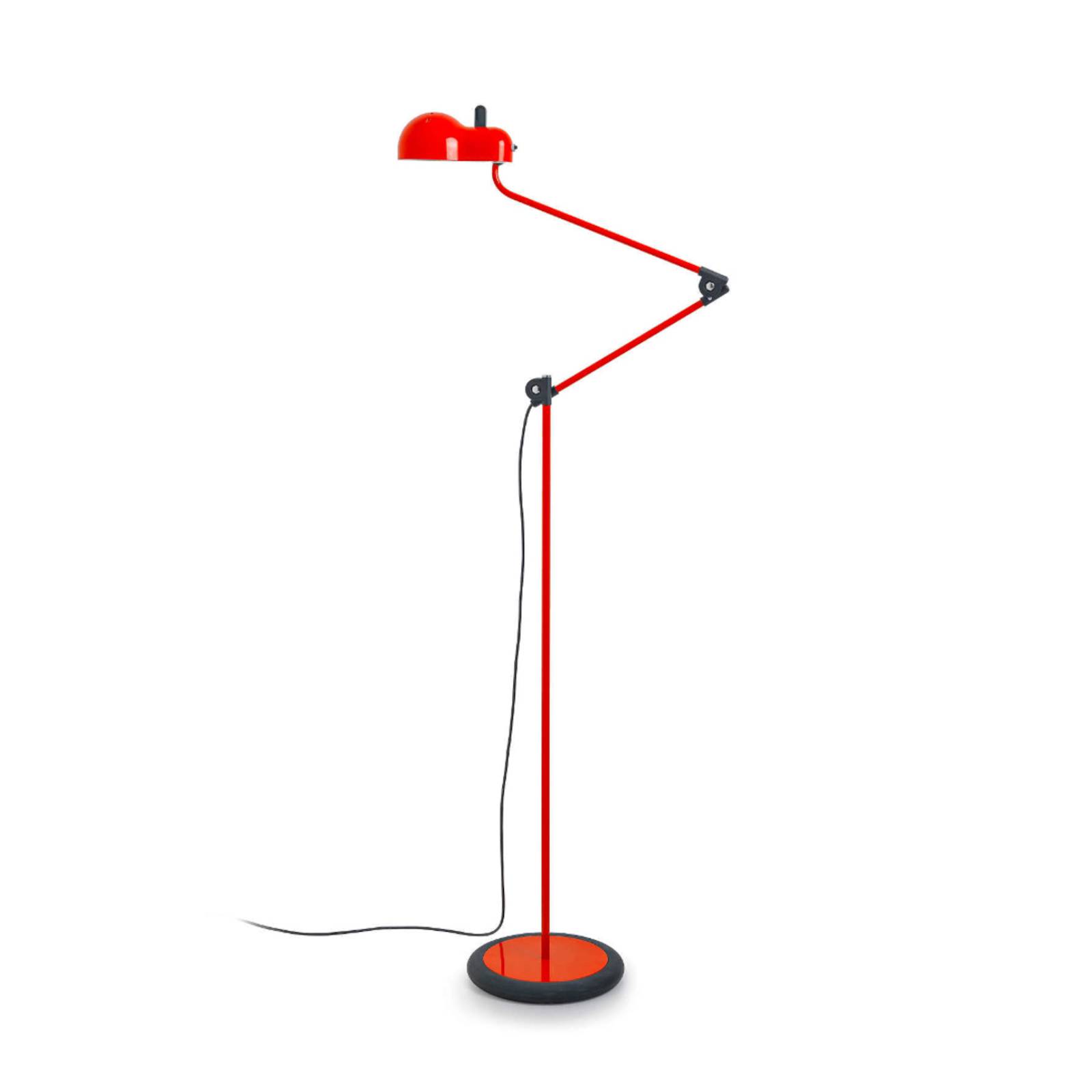 Stilnovo Topo LED-gulvlampe rød