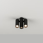 Milan Haul LED ceiling light 3-bulb adjustable